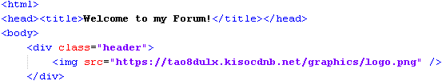 CDN HTML example 1