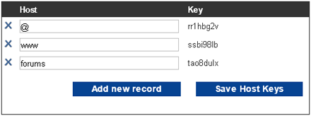 CDN Basic Host Keys