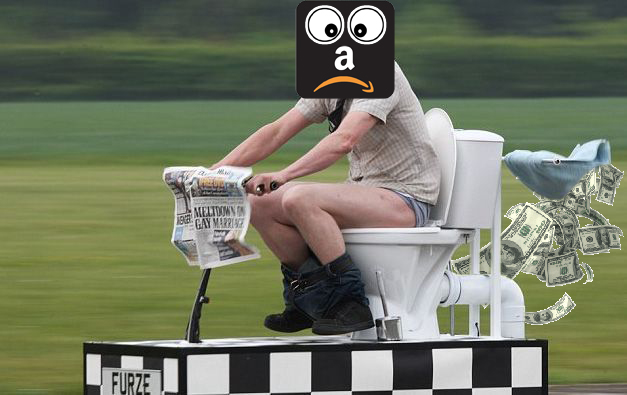 Amazon Toilet Racer Man